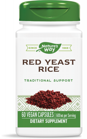 Червен ориз (Дрожди) Nature's way 600 мг, 60 капсули