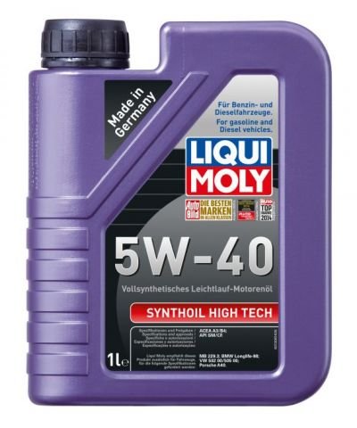 Синтетично моторно масло Liqui Moly SAE 5W-40, 1 л