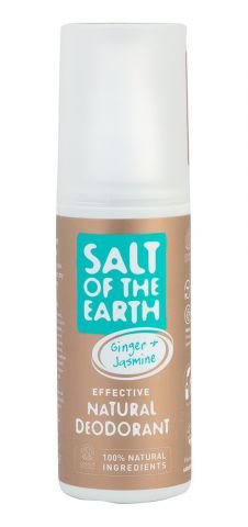 Кристален део-спрей Salt of the Earth 'Джинджифил и жасмин' 100 мл