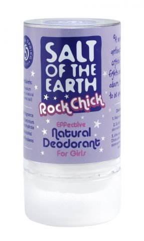 Естествен кристален рол-он за момичета Salt of the Earth 'Rock Chick' 90 г
