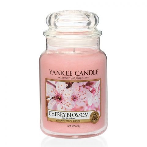 Ароматна свещ в голям буркан Yankee Candle Large Jar Cherry Blossom 