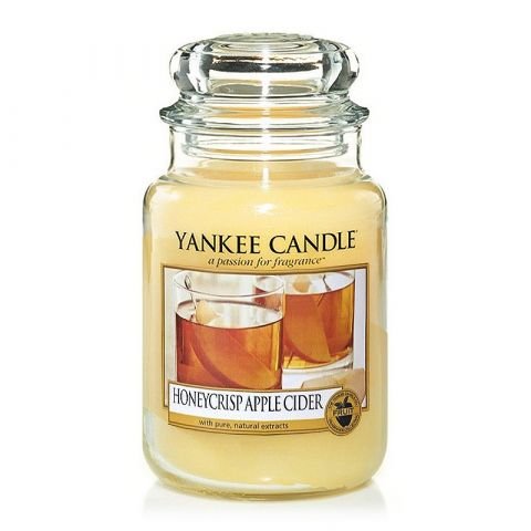 Ароматна свещ в голям буркан Yankee Candle Large Jar Honey Crisp Apple Ci