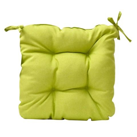Възглавница за стол PNG “Тринити”, зелен цвят 