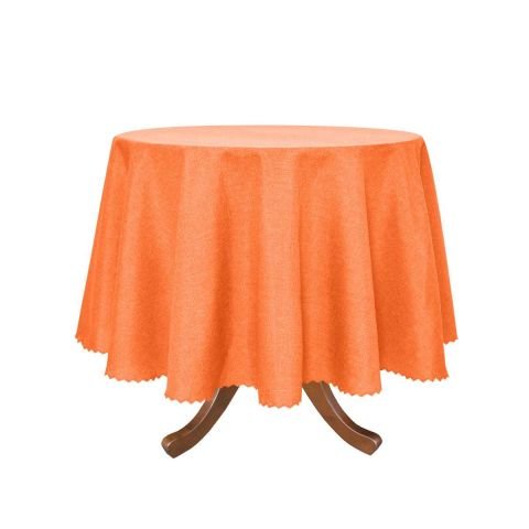 Покривка за маса PNG “Тринити” ф150, оранжев цвят