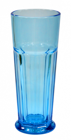Комплект от 6 броя чаши за коктейли HORECANO 450 мл YHJ20214, синя