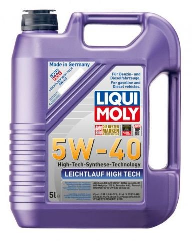Синтетично моторно масло Liqui Moly Leichtlauf 5W-40, 4 л
