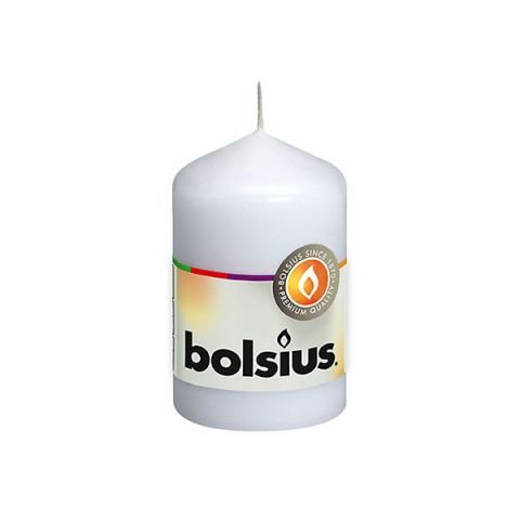 Свещ цилиндър Bolsius, 80/48 мм, яйце