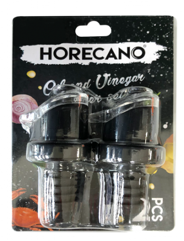 Резервни накрайници за бутилки за олио/оцет HORECANO Easy Life, 2 броя