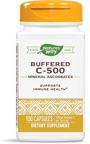 Витамин С с минерален произход Nature's Way 500 мг