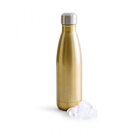 Двустенна бутилка Sagaform 0,5 л, златна