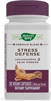 Премиум антистрес формула Nature's Way Stress Defense, 30 капсули