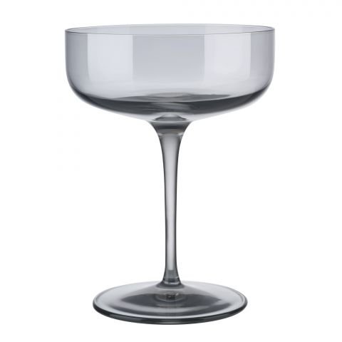Комплект от 4 броя чаши за шампанско Blomus Fuum цвят опушено сиво