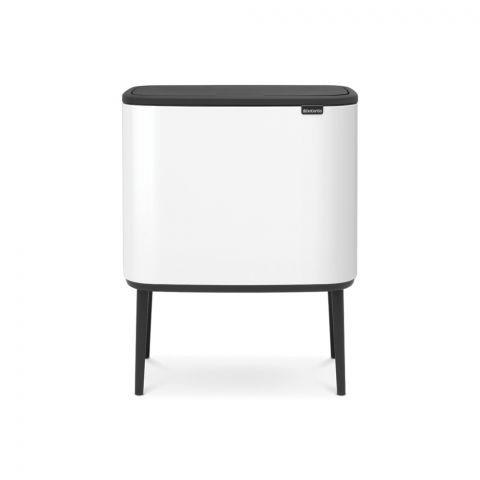 Кош за смет Brabantia Bo Touch White, 3 х 11 л