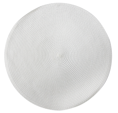 Подложка за хранене HORECANO 38 см, 12 броя - бяла