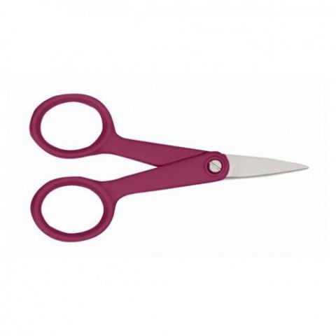 Ножица за маникюр Fiskars 11 см, цвят тъмно лилав