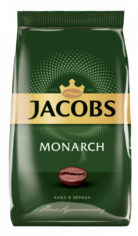 Кафе на зърна Jacobs Monarch, 250 г