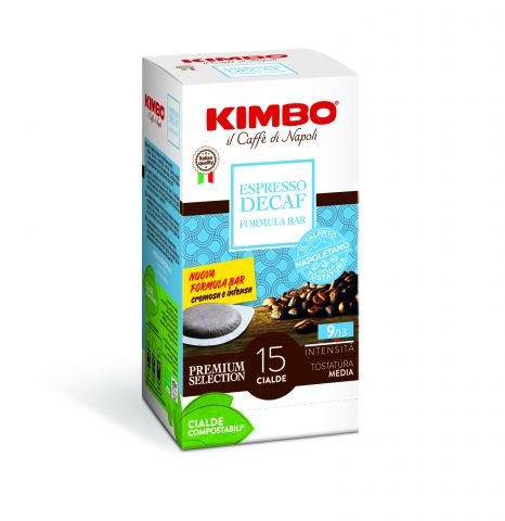 Хартиени дози Kimbo Decaffeinato - 15 бр х 7 г