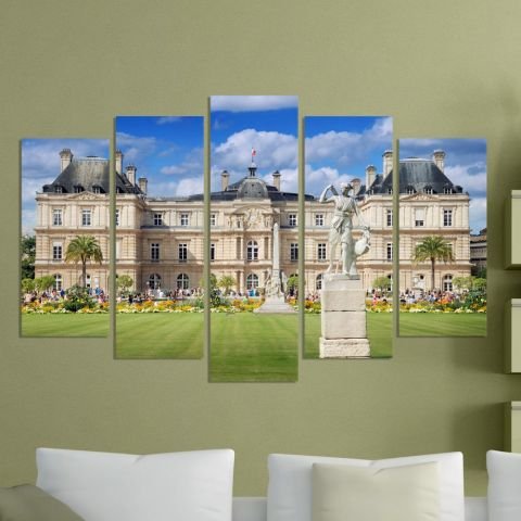 Декоративни панели за стена с дворец в Люксембург Vivid Home