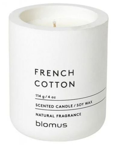 Ароматна свещ Blomus Fraga S размер - аромат French Cotton