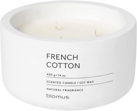 Ароматна свещ Blomus Fraga - аромат French Cotton, XL размер
