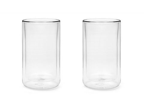 Сет от 2 двустенни стъклени чаши Bredemeijer San Remo - 400 мл