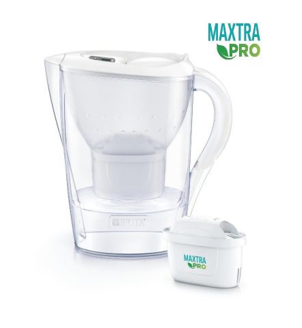 Филтрираща кана за вода Brita Marella Cool Memo, бяла