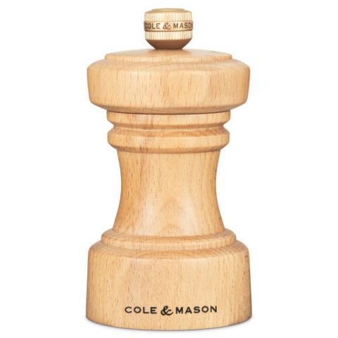 Мелничка за пипер Cole & Mason Hoxton - 10,4 см, цвят натурален