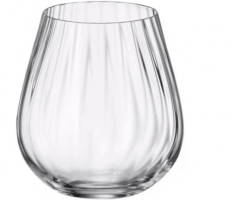 Комплект 6 броя чаши за алкохол Bohemia Crystalite Columba Optic, 380 мл