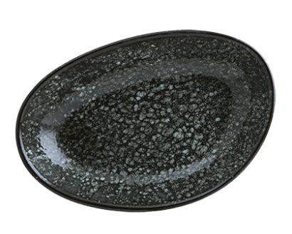 Овална чиния Bonna Cosmos Black 15x8,5 см