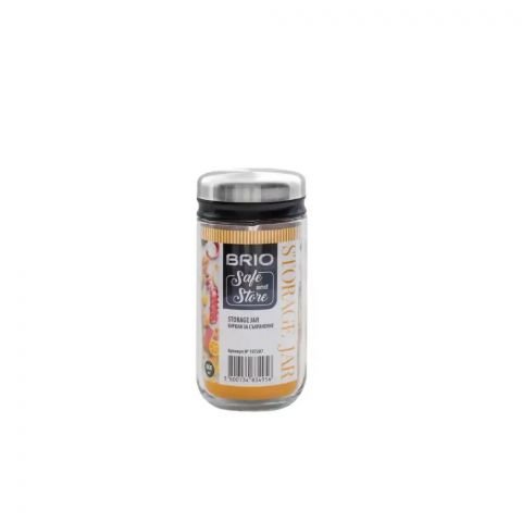 Буркан Brio Safe and Store с иноксов капак от неръждаема стомана - 800 мл, L