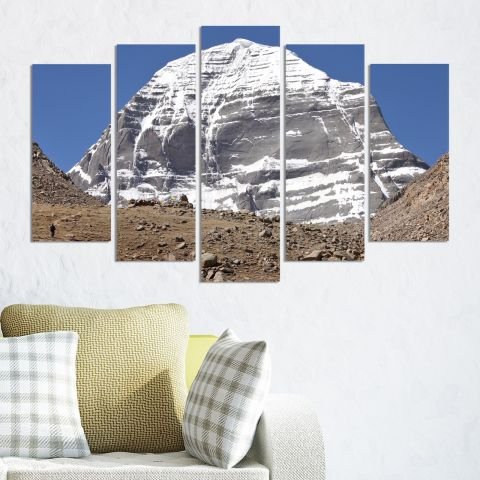 Декоративeн панел за стена с величествен алпийски пейзаж Vivid Home