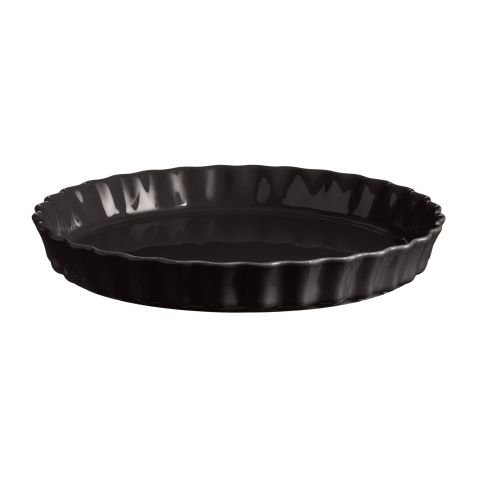 Керамична форма за тарт Emile Henry Tart Dish - Ø 29,5 см, черна