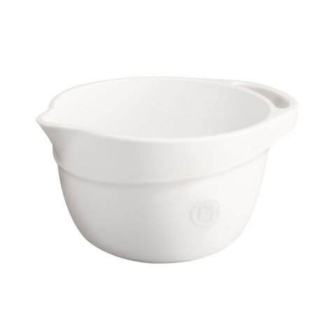 Керамична купа за смесване Emile Henry Mixing Bowl 3,5 л - цвят бял