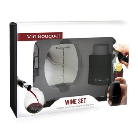 Комплект аксесоари за вино от 3 части Vin Bouquet Wine Set