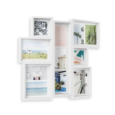 Колаж от рамки за 11 снимки Umbra Edge Multi Wall - бял 