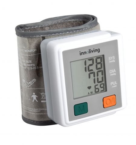 Апарат за измерване на кръвно налягане за китка Innoliving INN - 008