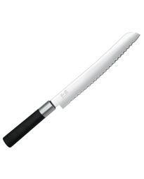 Кухненски нож за хляб KAI Wasabi Black 6723B