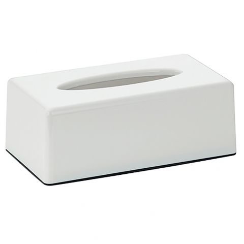 Кутия за салфетки / кърпички Kela Pano - бяла