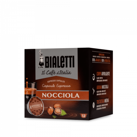 Кафе капсули Bialetti Nocciola 12 броя - лешник