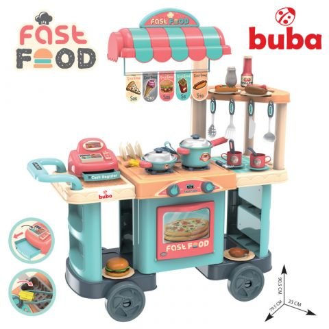 Ресторант на колела Buba Kitchen trolley 008-958