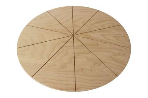 Дървена дъска за пица WAS 60 см