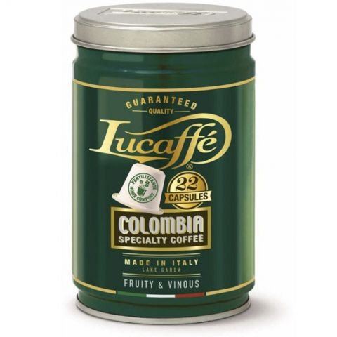Kафе капсули Lucaffe Colombia Specialty, Nespresso съвместими - 22 броя