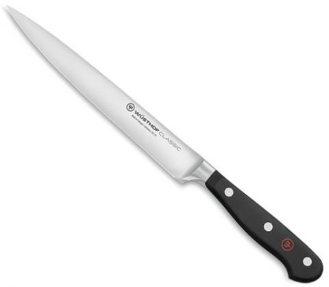 Нож за нарязване и порциониране Wusthof Classic, тясно острие 18 см