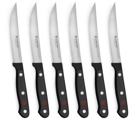 Комплект ножове за стек Wusthof Gourmet 6 части