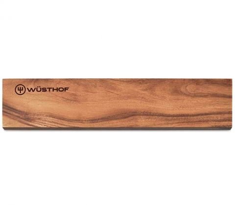 Магнитна лайсна за ножове Wusthof от естествено дърво акация, 30 см