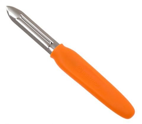 Нож за белене Wusthof, статично острие, оранжев
