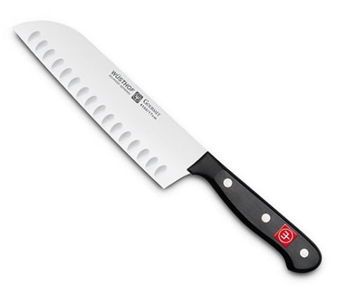 Нож сантоку с алвеоли Wusthof Gourmet, 17 см
