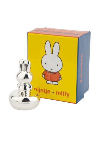Кутийка за зъбче или кичур Zilverstad Miffy - цвят сребро