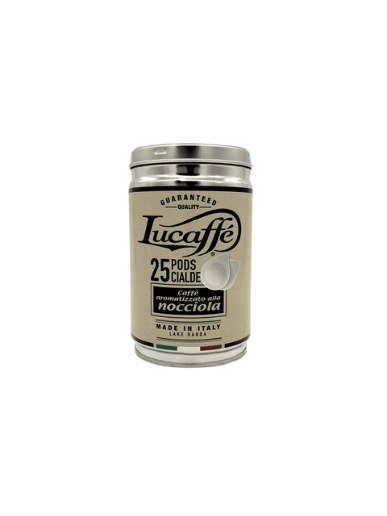 Kафе дози Lucaffe Nocciola с аромат на лешник - 25 броя