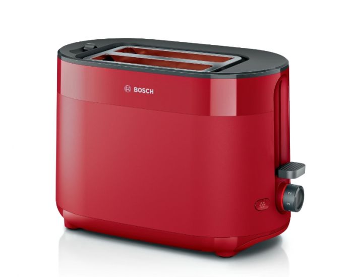 Тостер Bosch TAT2M124, 950 W - червен